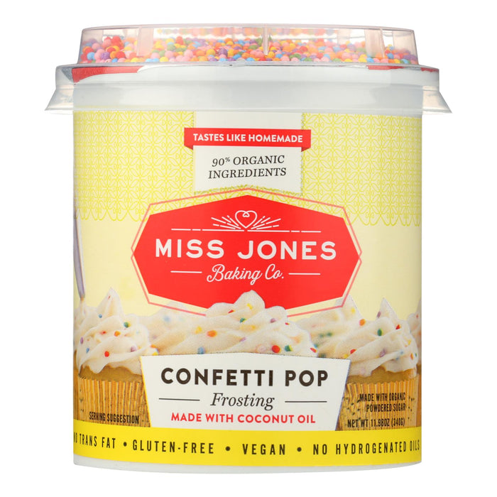 Miss Jones Baking Co. Confetti Pop Frosting - 6-Pack, 11.98 Oz.