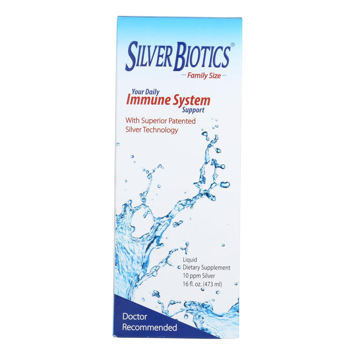 Silver Biotics Family Size Daily Immune Support, 16 Fl oz