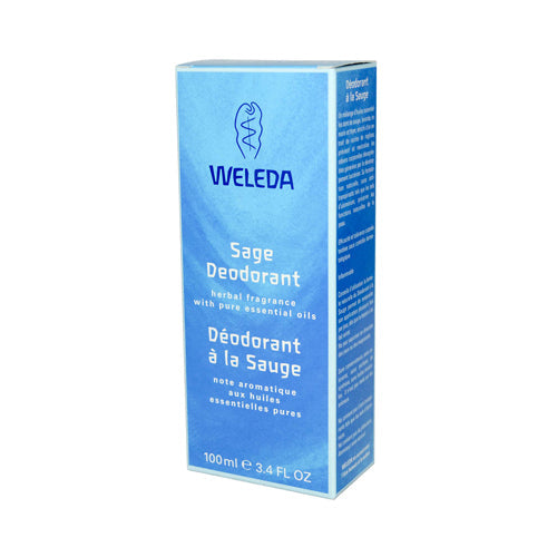 Weleda Natural Sage Deodorant with Organic Sage Extract (3.4 Fl Oz)