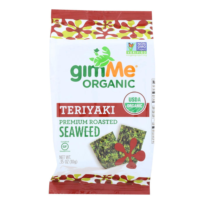 Gimme Organic Roasted Teriyaki, 0.35 Oz, Case of 12