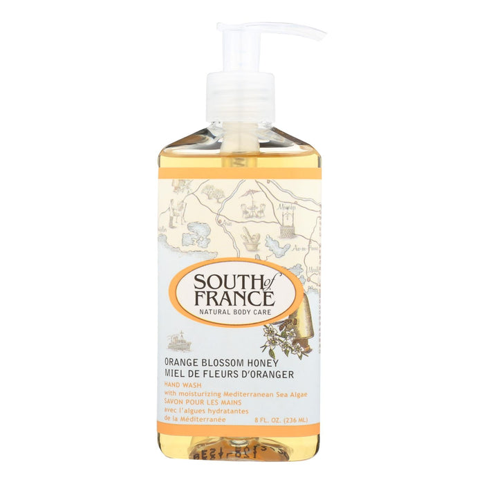 South Of France Orange Blossom Honey Hand Wash, 8 Oz