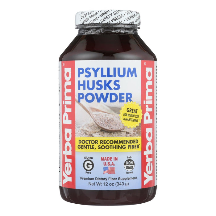 Yeraba Prima Psyllium Husks Powder - 12 Oz.