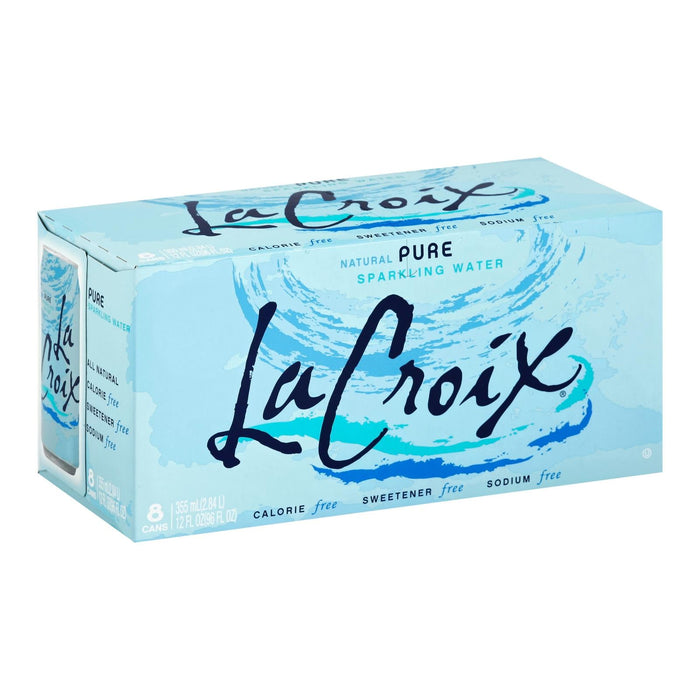 Lacroix Pure Sparkling Water Case (3x 12 Fl Oz)