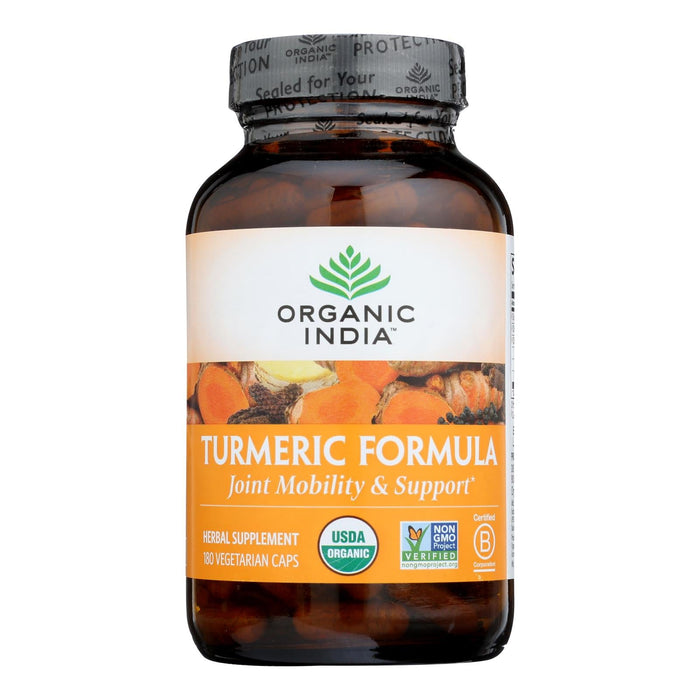 Organic India USA Whole Herb Tumeric Supplement