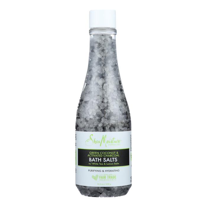 Shea Moisture Green Coconut Charcoal Bath Salt  - 10.5 Oz.