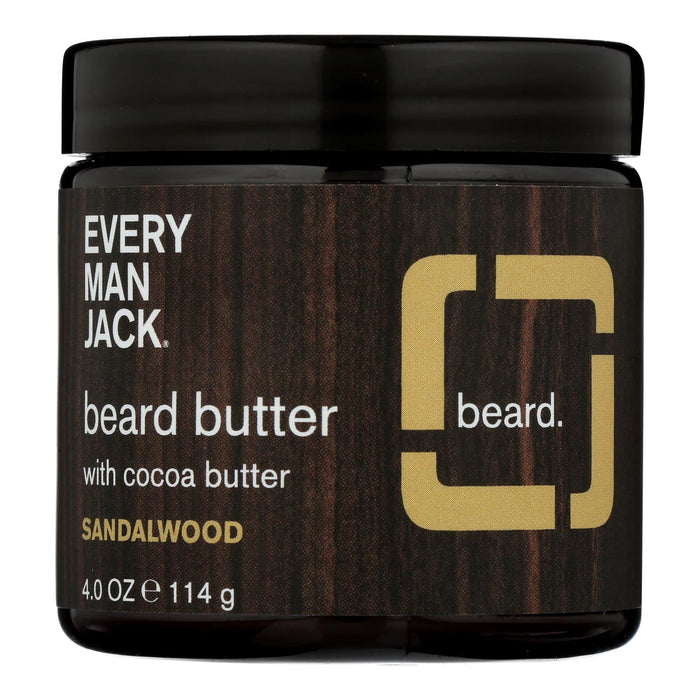Every Man Jack Sandalwood Scent Beard Butter - 4 Oz.