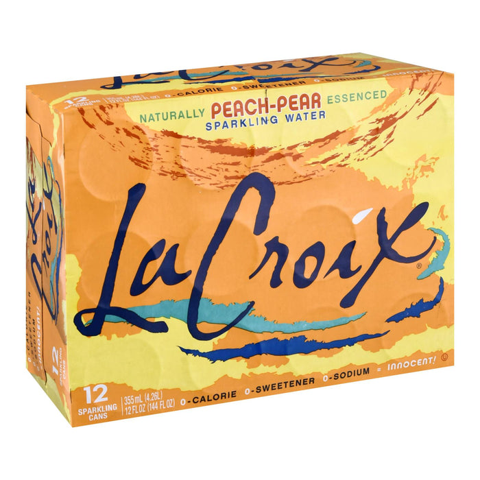 Lacroix Sparkling Water, 12 Fl. Oz., Case of 2, 24 Pack