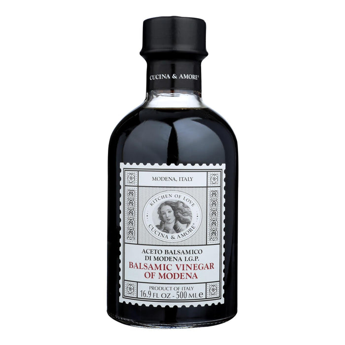 Cucina And Amore Balsamic Vinegar Of Modena (Pack of 6 - 16.9 Fl Oz).