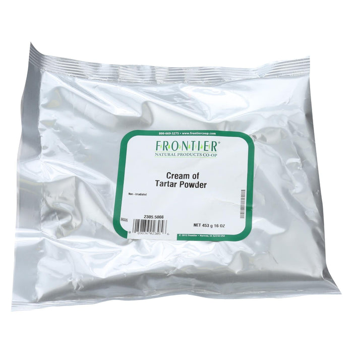 Frontier Herb Cream of Tartar Powder, 1 lb