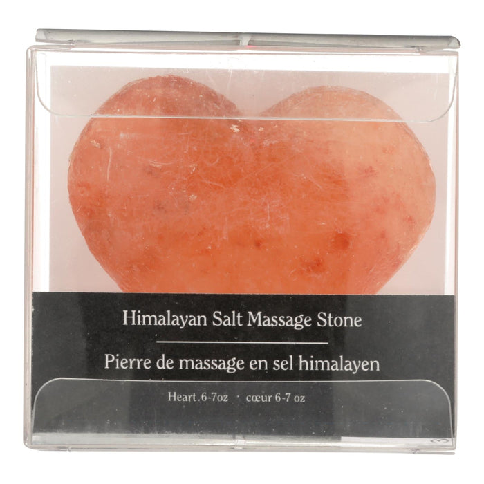 Evolution Salt Crystal Salt Stone for Massage and Heart Health - 6 Oz