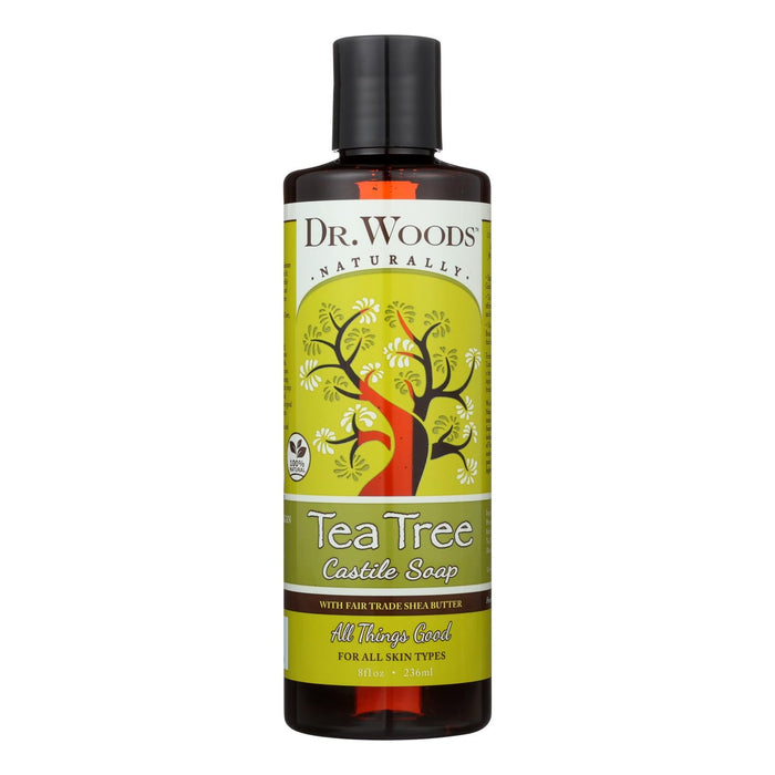 Dr. Woods Shea Vision Pure Castile Tea Tree Oil Soap (8 Fl Oz)