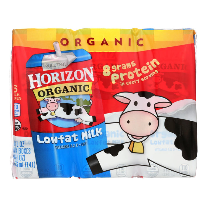Horizon Organic Dairy Organic Low Fat 1% Milk Aseptic - 3 Pack