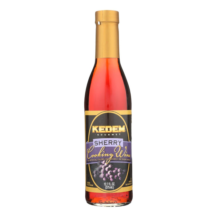 Kedem Cooking Sherry Wine Pack of 12 - 12.7 Fl Oz