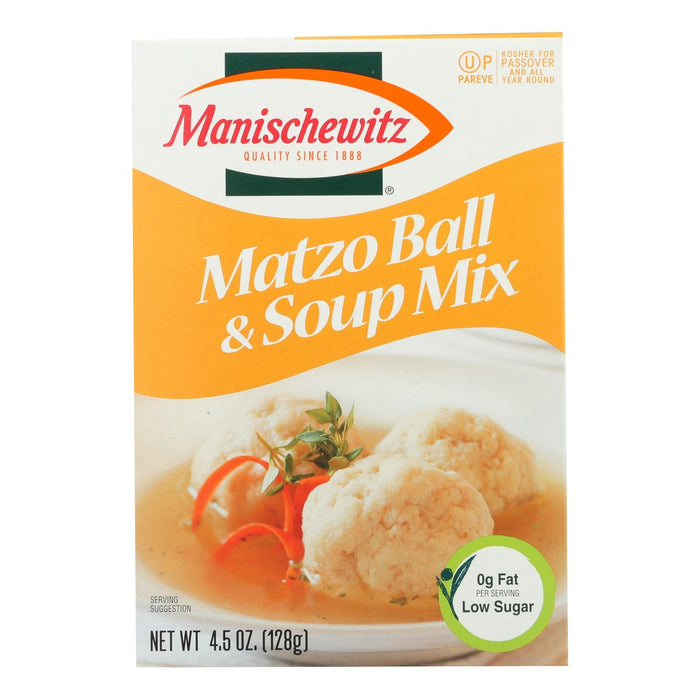 Manischewitz Matzo Ball & Soup Mix for Wholesome Comfort (Pack of 24)
