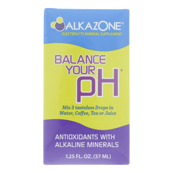 Alkazone Alka(l)line Booster Drops with Antioxidant - 1.2 Fl Oz.