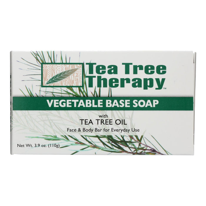 Tea Tree Therapy Vegetable Base Soap with 3.9 Oz. Tea Tree Oil