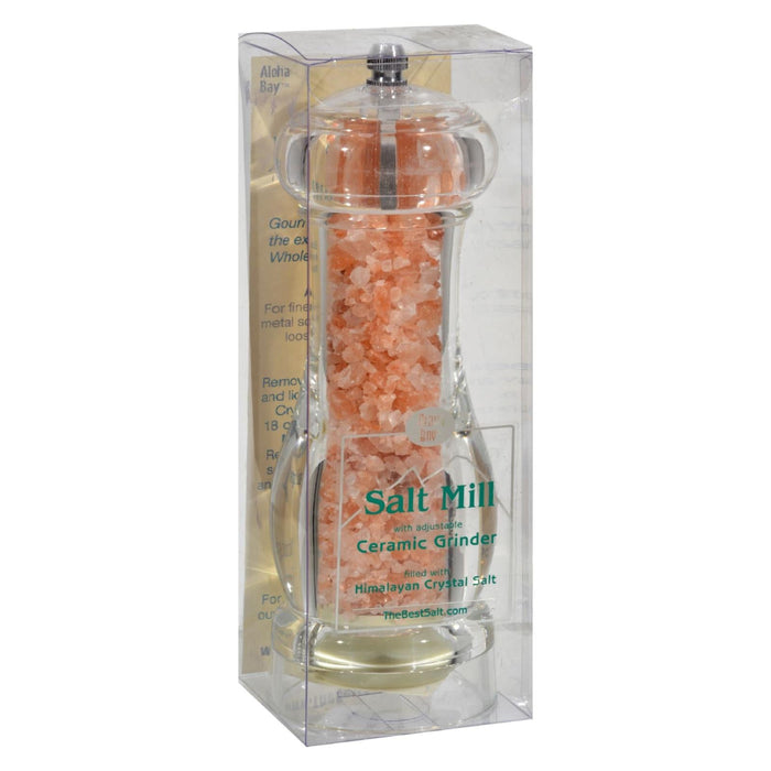 Himalayan Pink Salt Mill Grinder with Premium Ceramic Mechanism