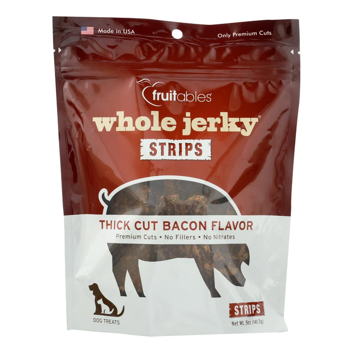 Fruitables Whole Jerky Bacon Dog Treats (8 Pack, 5 Oz.)