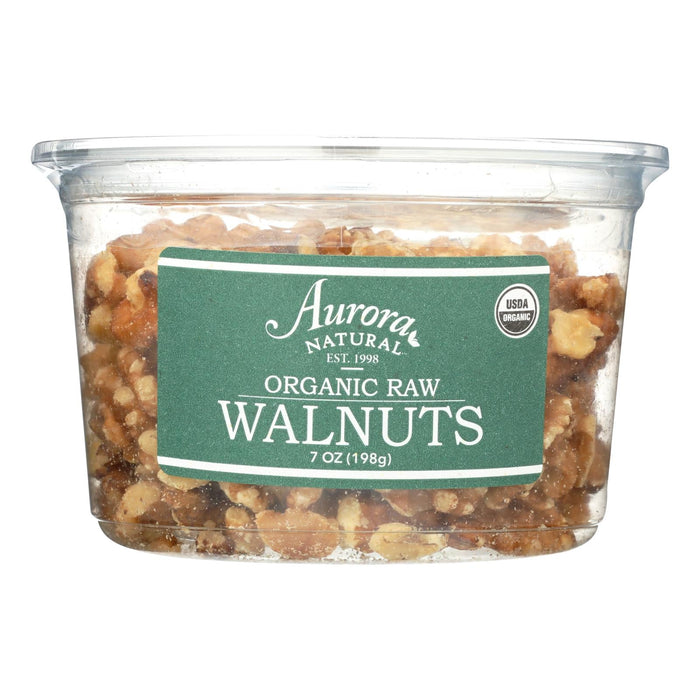 Aurora Natural Products Organic Raw Walnuts (7 Oz., Pack of 12)