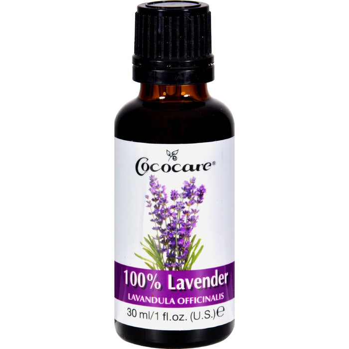 Cococare Lavender Oil - 100% Natural Essential Oil, 0.9 Fl Oz