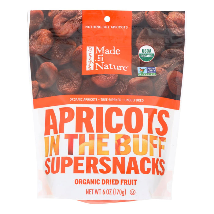Made In Nature Organic Dried Apricots, 6 Ounce (Pack of 6)