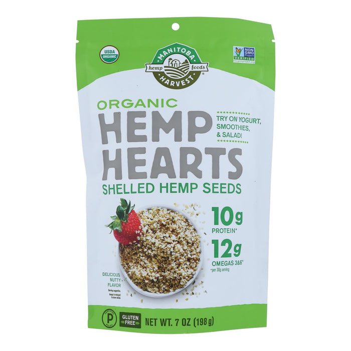Manitoba Harvest Organic Shelled Hemp Hearts (7 Oz.)