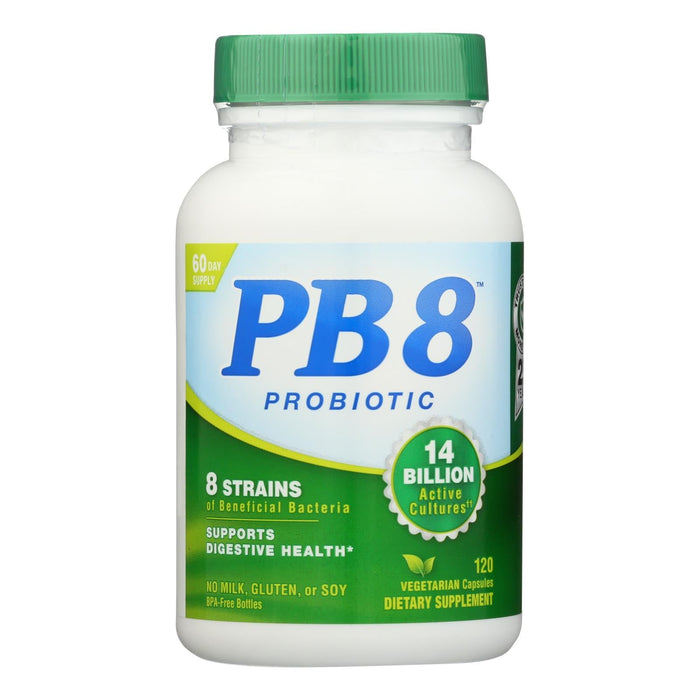 Nutrition Now PB 8 Pro-Biotic Acidophilus for Gut Health - 120 Veggie Caps