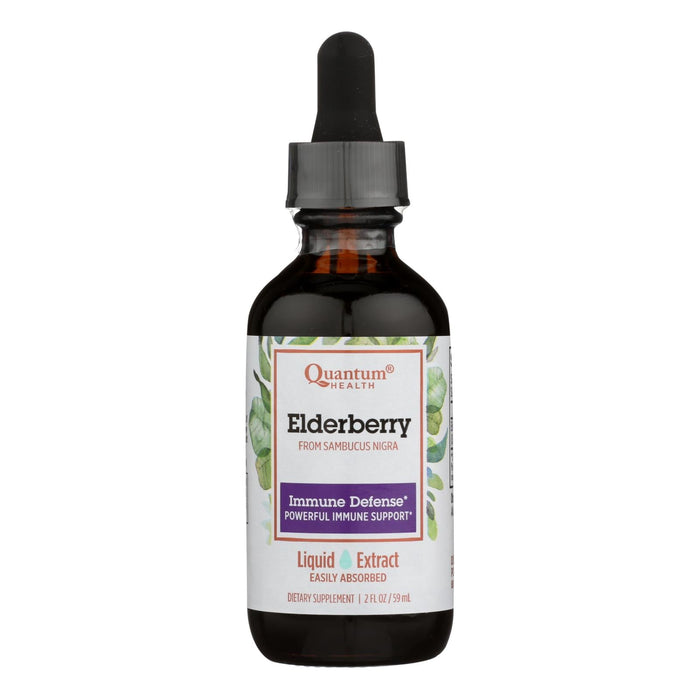 Quantum Elderberry Immune Defense Extract, 2 Fl Oz