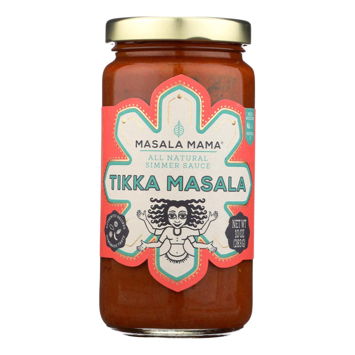 Masala Mama Ready-to-Use Tikka Masala Simmer Sauce (Pack of 6 - 10 oz.)