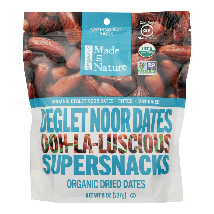 Organic No Sugar Added Noor Dates Value Pack (Pack of 6 - 8 Oz.)