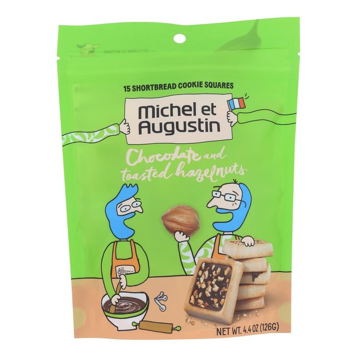 Michel Et Augustin Chocolate Hazelnut Cookies, Temperature Controlled Delivery, 6 Pack - 4.4 oz. each