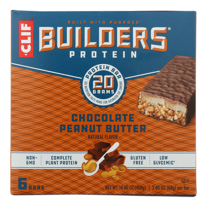 Clif Bar Builder's Protein, 6 x 2.4 Oz