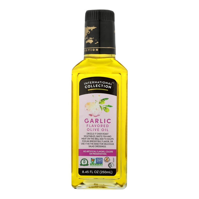 International Collection Olive Oil with Garlic (Pack of 6 - 8.45 Fl Oz.)