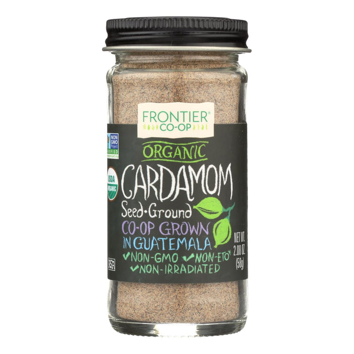 Frontier - Organic Decorticated Ground Cardamom Seeds by Frontier (2.08 Oz)