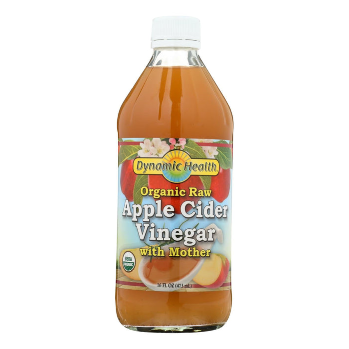 Dynamic Health Organic Apple Cider Vinegar with Mother (16 Fl Oz.)