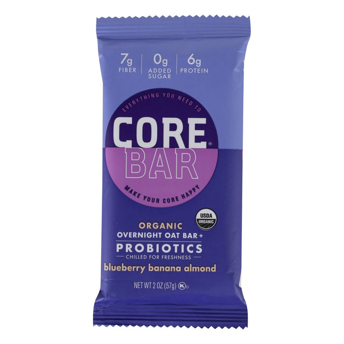 Core Foods Probiotic Blueberry Bar, 2 Oz. (Pack of 8)