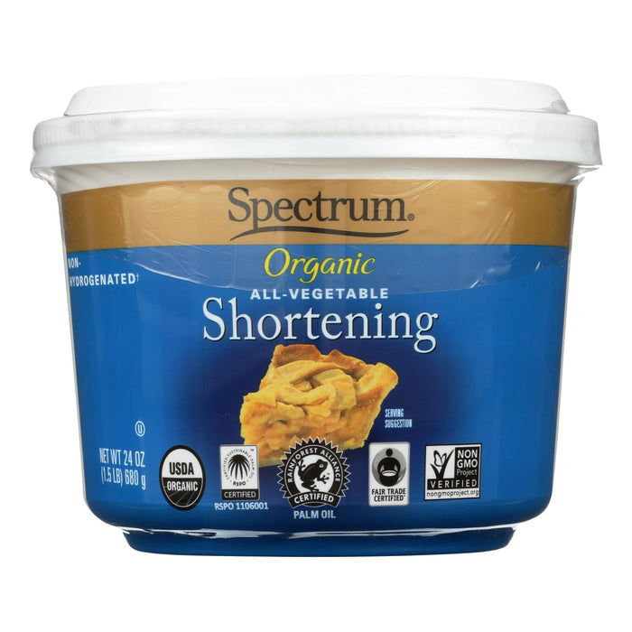 Spectrum Naturals Organic Shortening - 24 Oz.