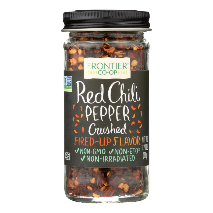 Frontier Herb Premium Crushed Red Chili Peppers - 1.2 Oz.