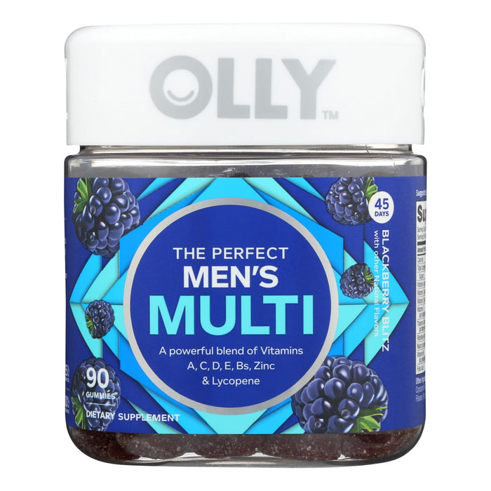 Olly Mens Multi Blackberry Gummies 90 Count