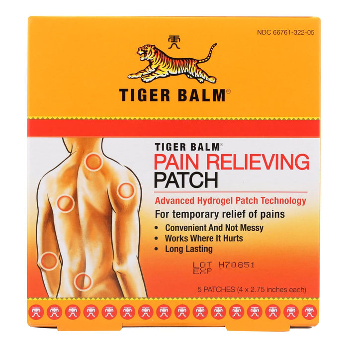 Tiger Balm Pain Relieving Patches (Pack of 6):