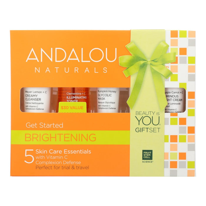 Andalou Naturals Brightening Essential Starter Kit