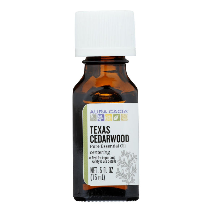 Aura Cacia Cedarwood Texas Essential Oil (0.5 Oz.)