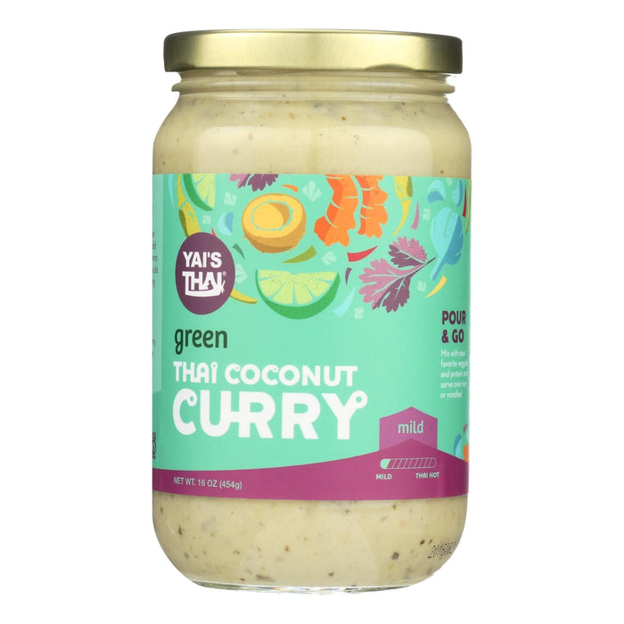 Yai's Thai Coconut Curry Green (Pack of 6 - 16 Oz.)