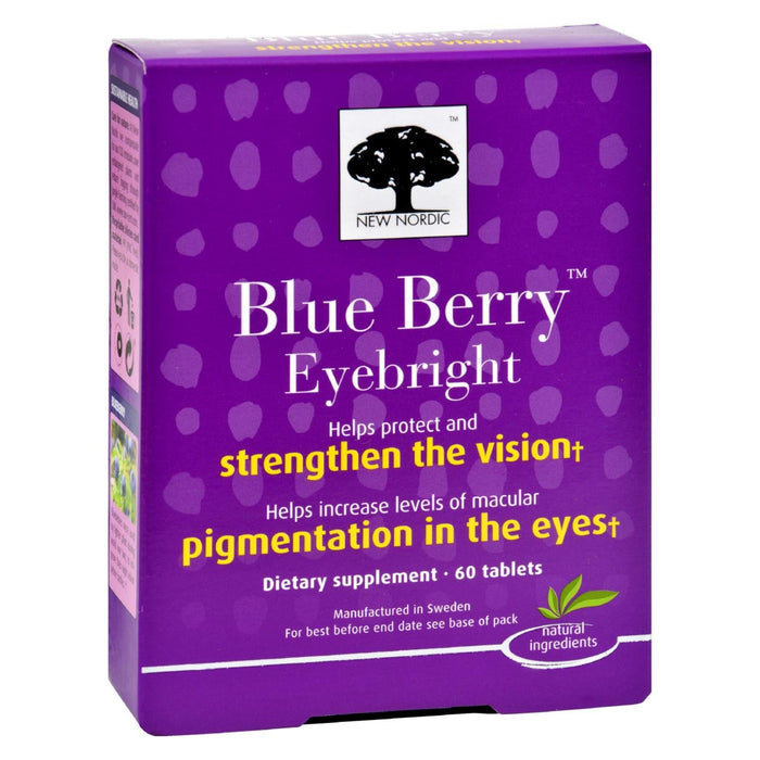 New Nordic Blueberry Eyebright Blend (60 Tablets)