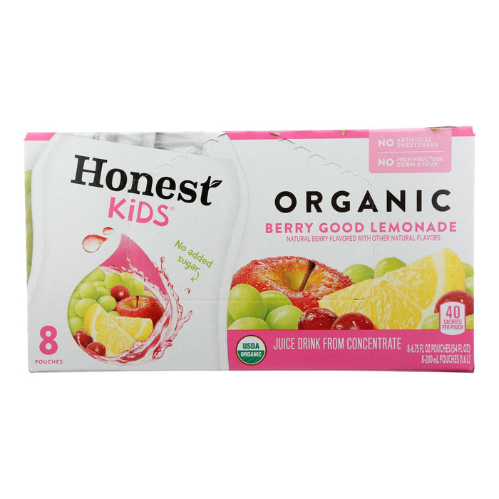 Honest Kids Organic Berry Good Lemon Juice Drink (Pack of 4 - 6.75 Fl Oz)