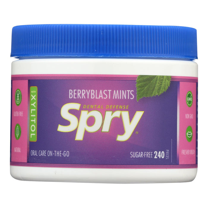 Spry Xylitol Mints - Refreshing Berry Blast (240 ct)