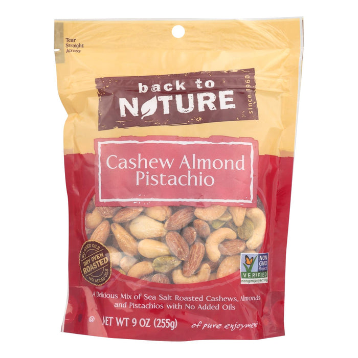 Back To Nature 9-Pack Cashew, Almond & Pistachio Mix (9 Oz. Each)