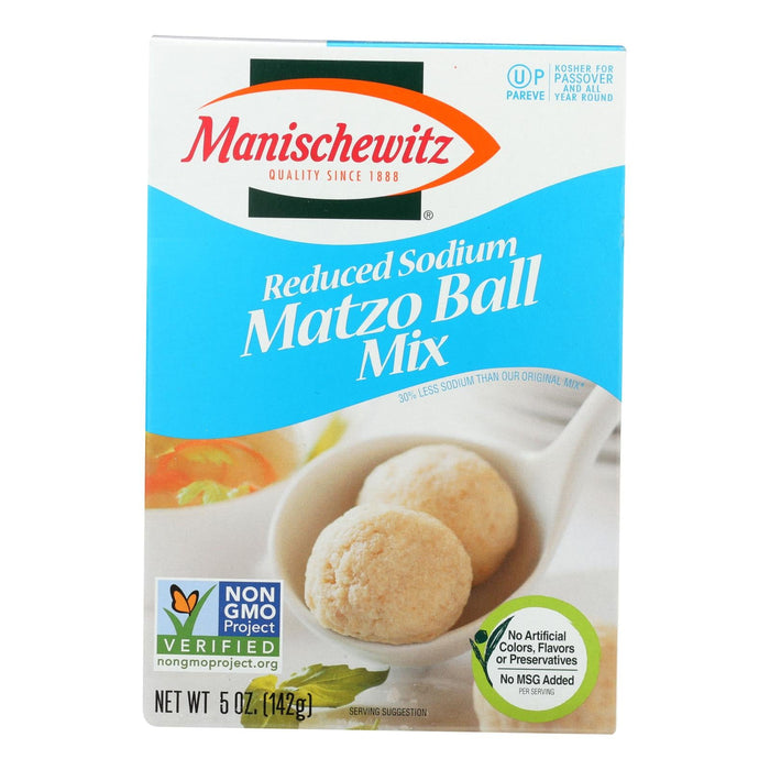 Manischewitz Reduced Sodium Matzo Ball Mix, 5 Oz (Pack of 12)
