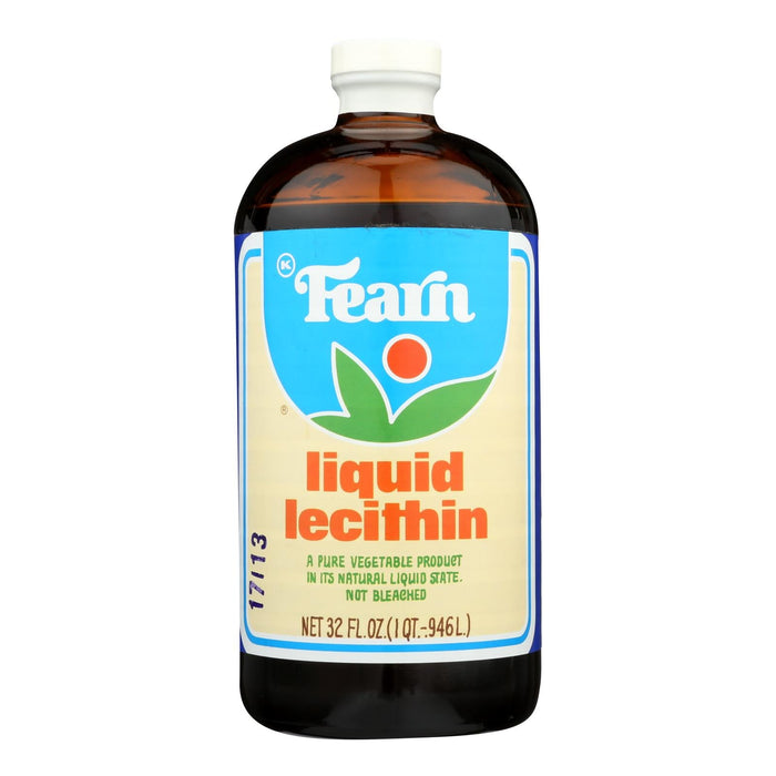 Fearn Liquid Lecithin (32 Oz.) for Optimal Health