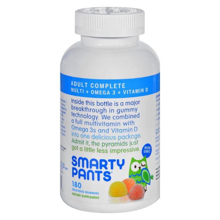 Smartypants Complete Essentials Bundle for Kids Ages 4+: All-in-One Multivitamin, Omega 3 & Vitamin D Gummies (180)